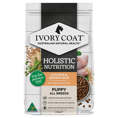 Ivory Coat Chicken & Brown Rice Dry Puppy Food
