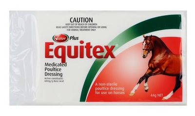 Value Plus Equitex Medicated Poultice Dressing - Just For Pets Australia