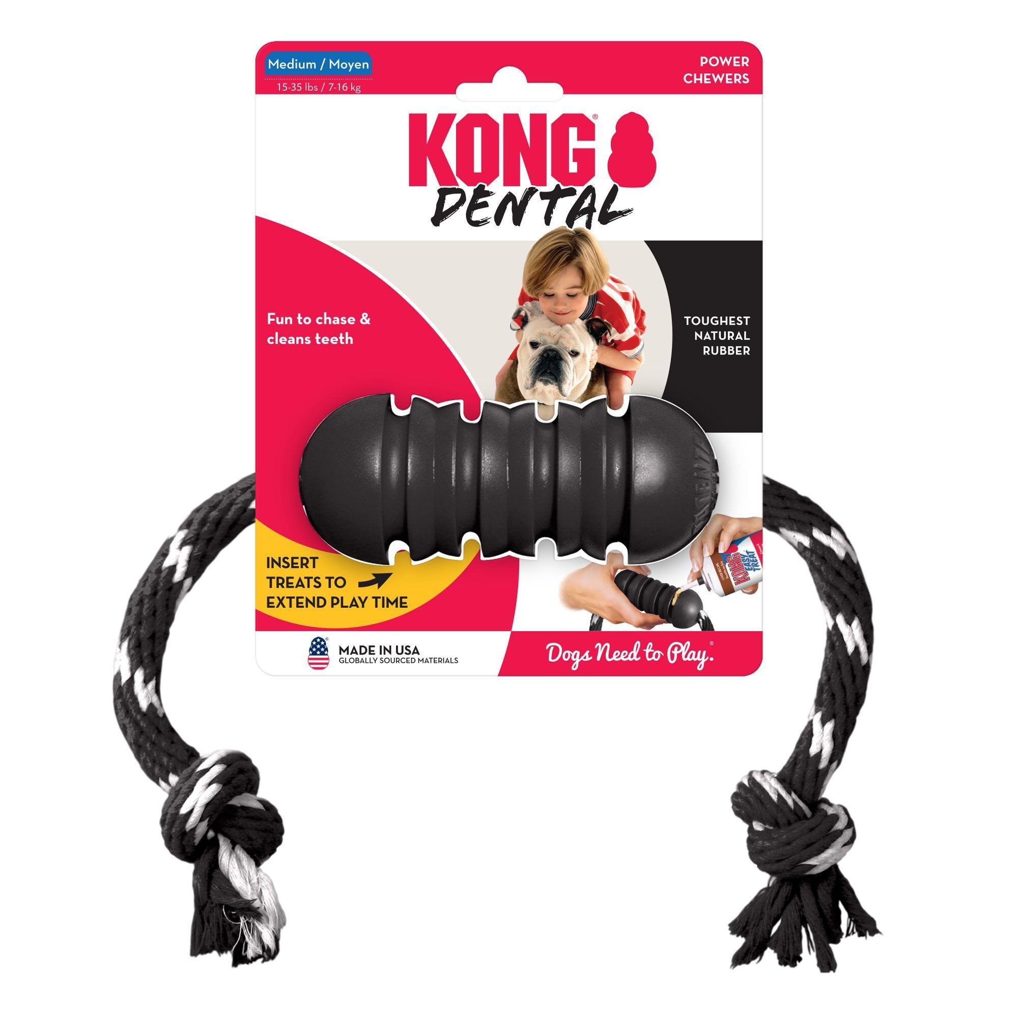 KONG Extreme Dental w/Rope