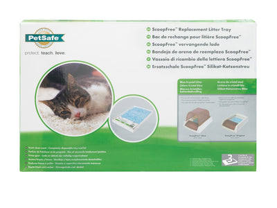 PetSafe® ScoopFree Replacement Blue Crystal Litter Tray, 3-Pack - Just For Pets Australia