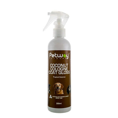 Petway Coconut Cologne Coat Gloss - Just For Pets Australia