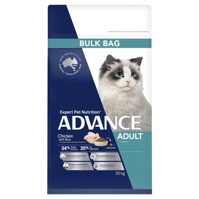 ADVANCE Adult Dry Cat Food Chicken with Rice - Just For Pets Australia