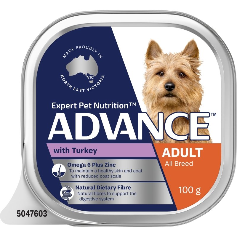 ADVANCE Dog Adult with Turkey 12x100g