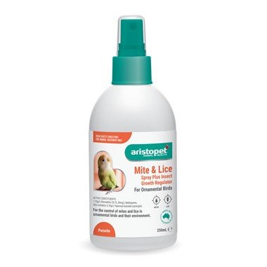 Aristopet Mite Lice Spray Insect Growth Regulator - Just For Pets Australia
