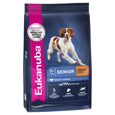 Eukanuba™ Senior Medium Breed Dry Dog Food 15kg - Just For Pets Australia