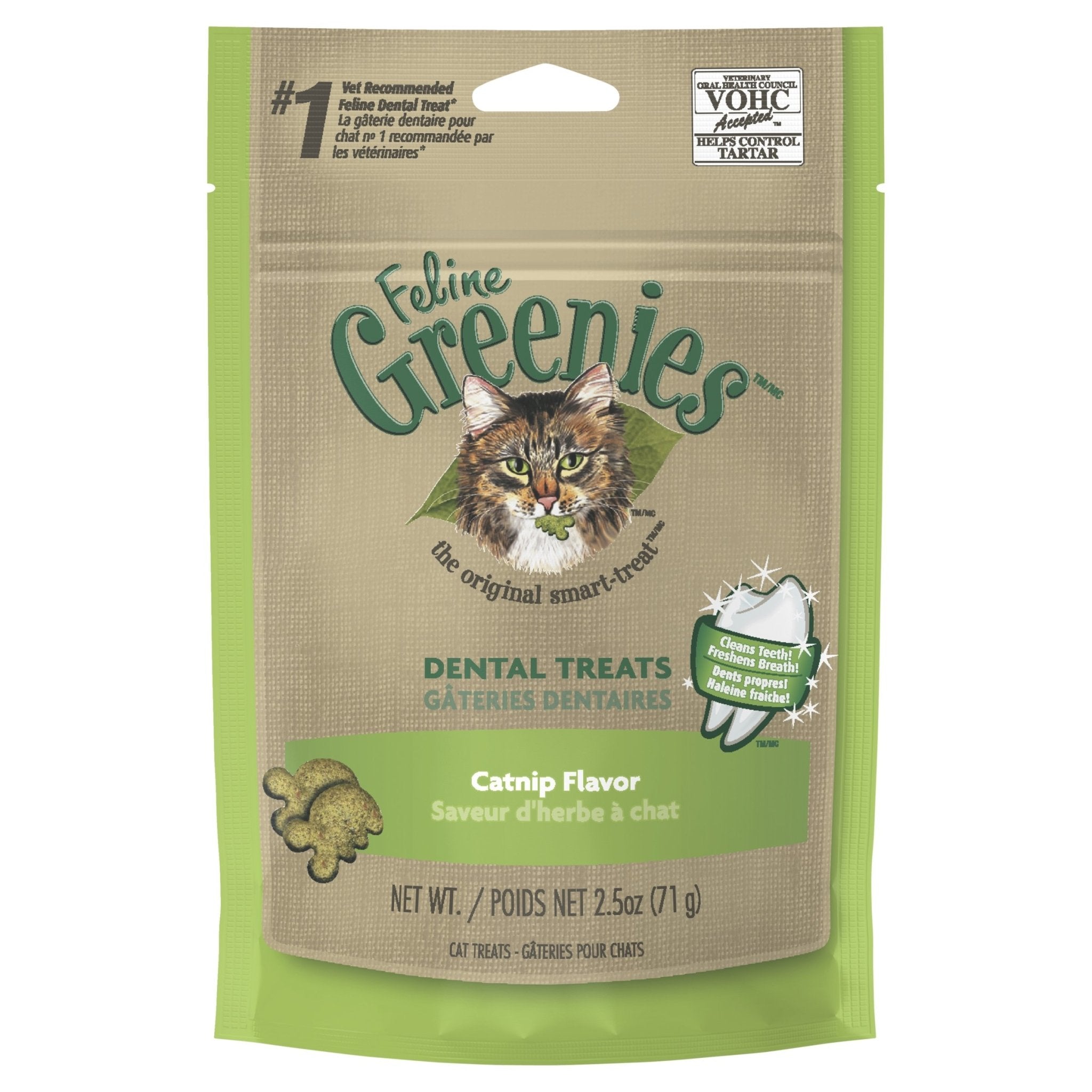 GREENIES™ Feline Dental Cat Treat Catnip Flavour 10x71g