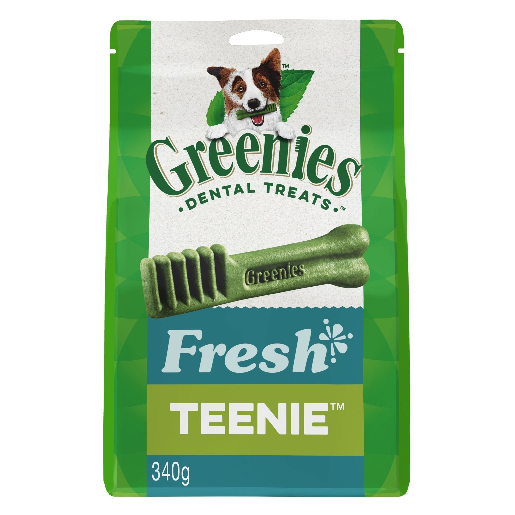 GREENIES Fresh TEENIE Dental Dog Treat 43 Pack 340g