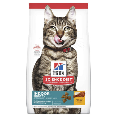 Hill's Science Diet Adult 7+ Indoor Dry Cat Food - Just For Pets Australia