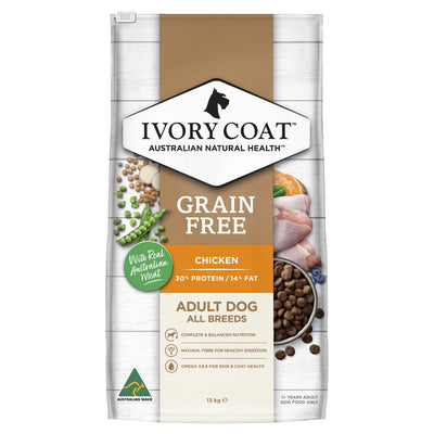Ivory Coat Chicken Grain Free Dry Dog Food - Just For Pets Australia