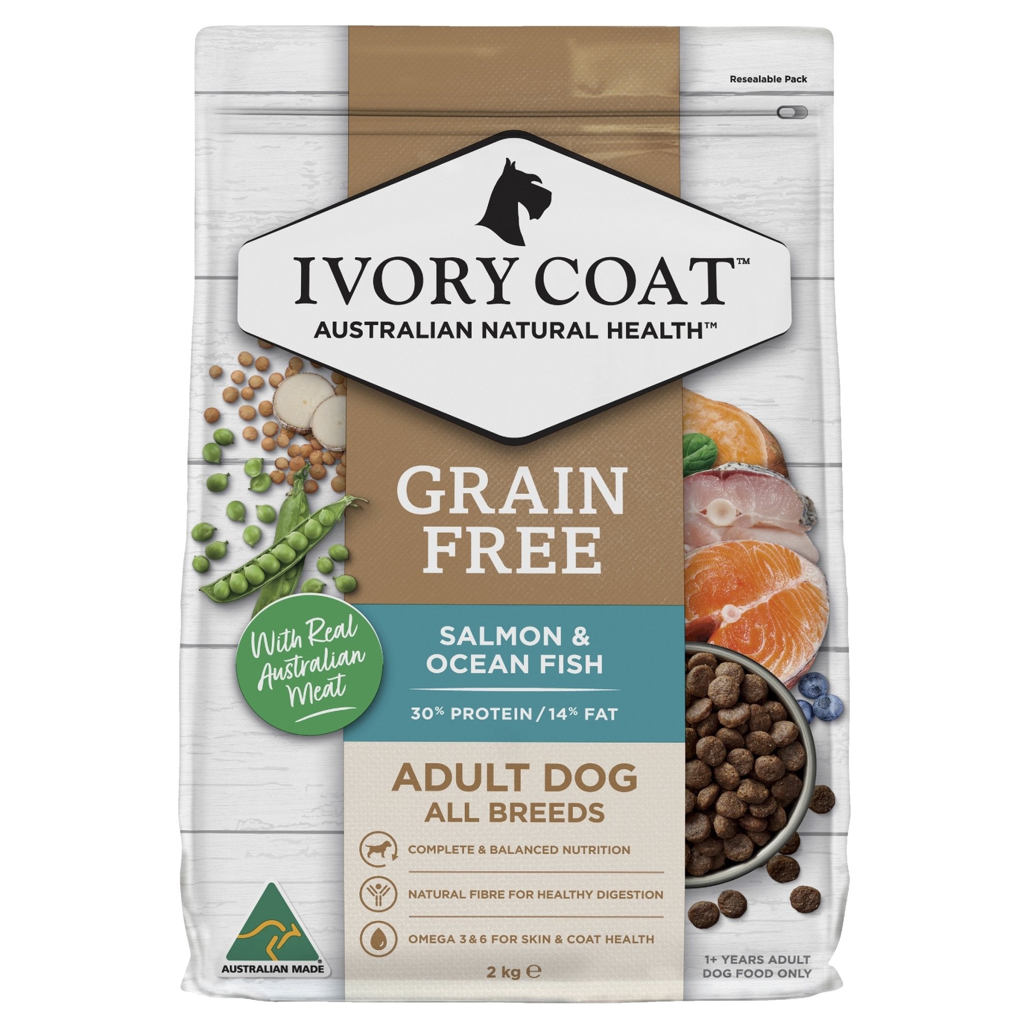 Ivory Coat Ocean Fish & Salmon Grain Free Dry Dog Food