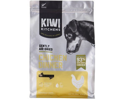 KIWI KITCHENS AIR DRIED CHICKEN DOG DINNER - Just For Pets Australia