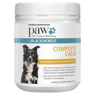 PAW Complete Calm Chews 300g - Just For Pets Australia