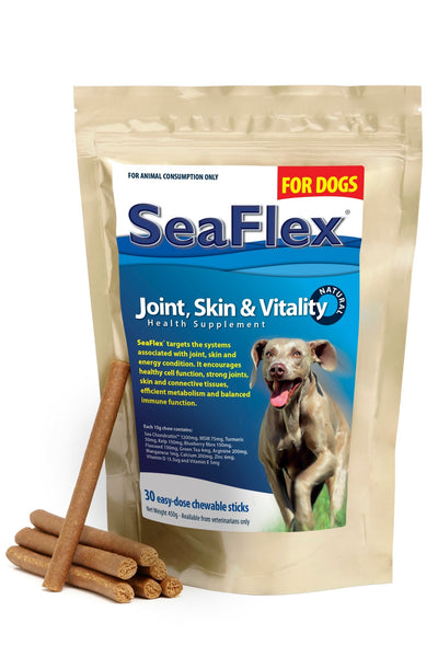 Seaflex for Dogs 30 Chews - Just For Pets Australia