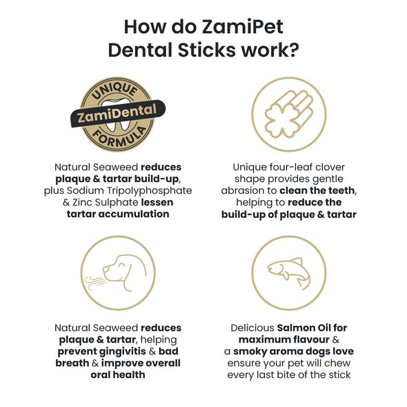 ZamiPet Dental Sticks Relax and Calm 6 Pack