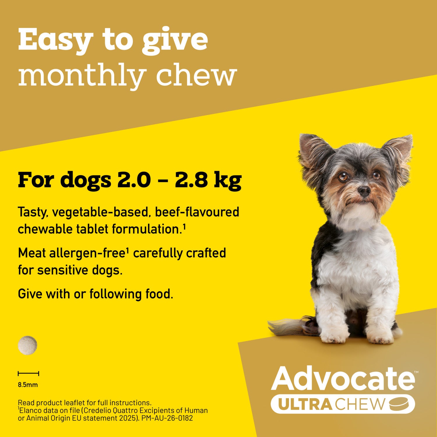 Advocate Ultra Chew 2kg - 2.8kg