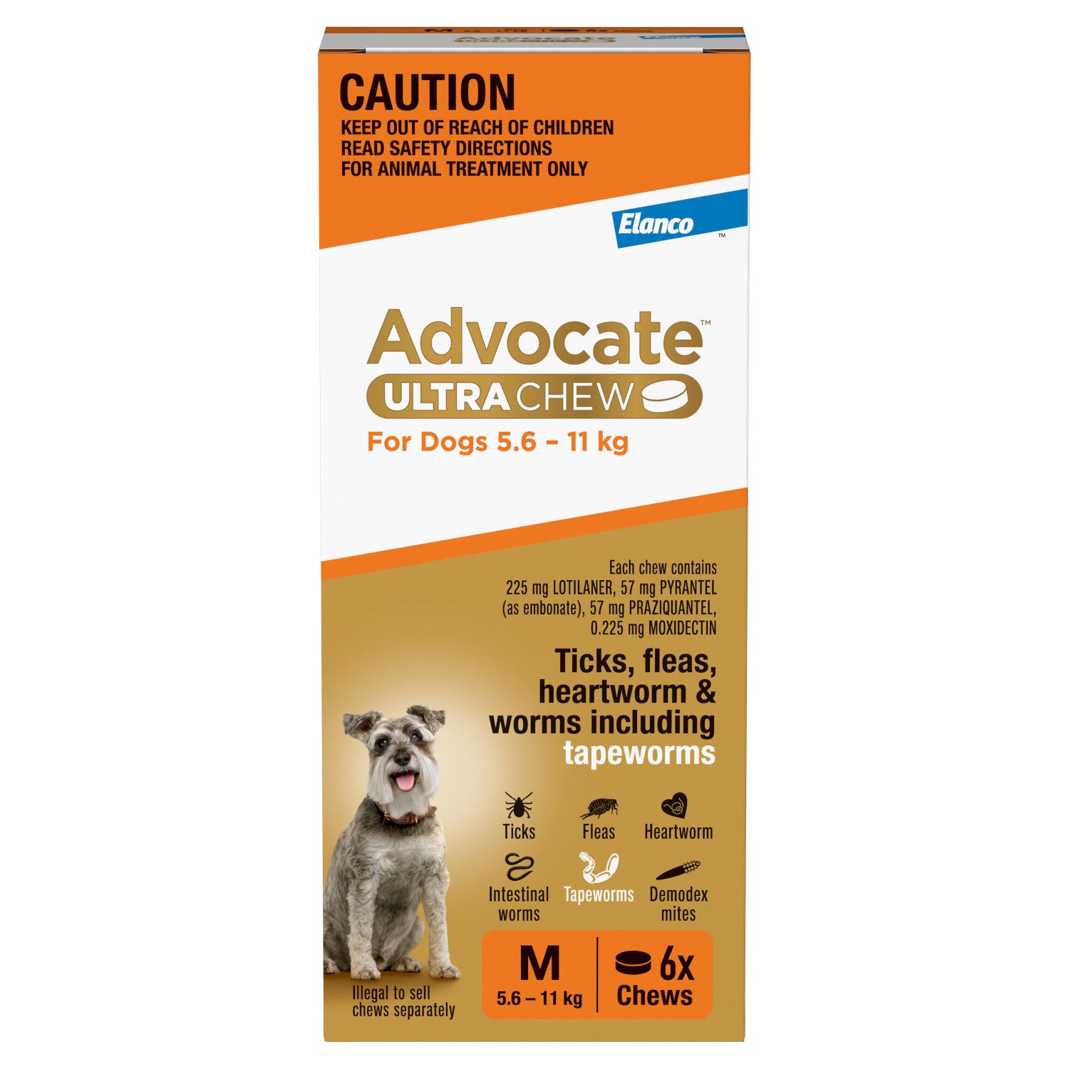 Advocate Ultra Chew 5.6kg - 11kg