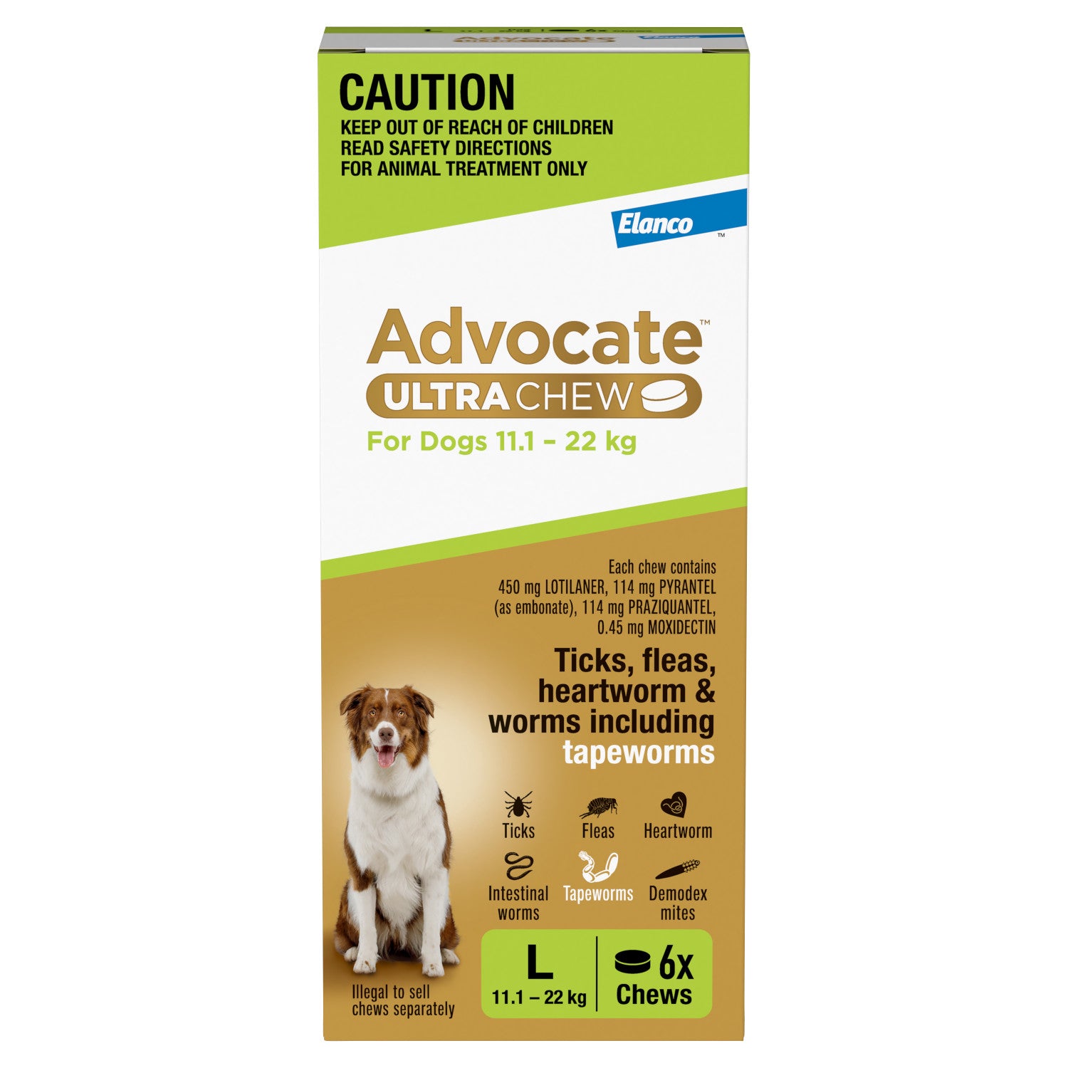 Advocate Ultra Chew 11.1kg - 22kg