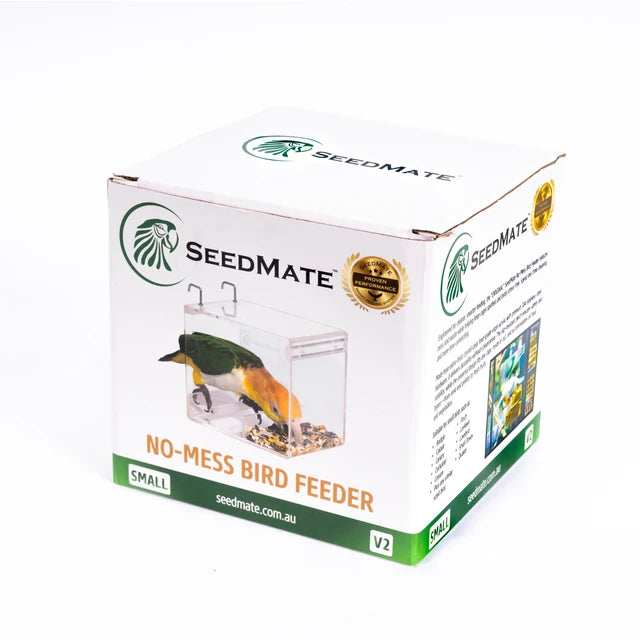 SeedMate™ Acrylic No-Mess Bird Feeder