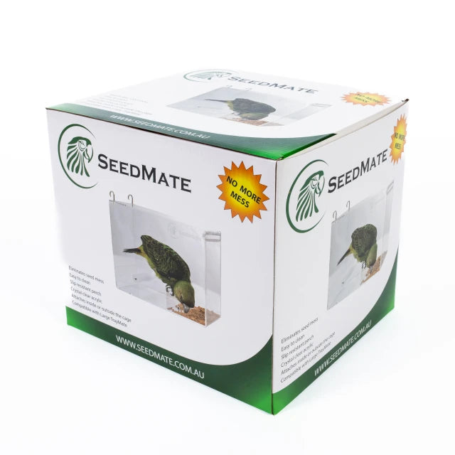 SeedMate™ Acrylic No-Mess Bird Feeder