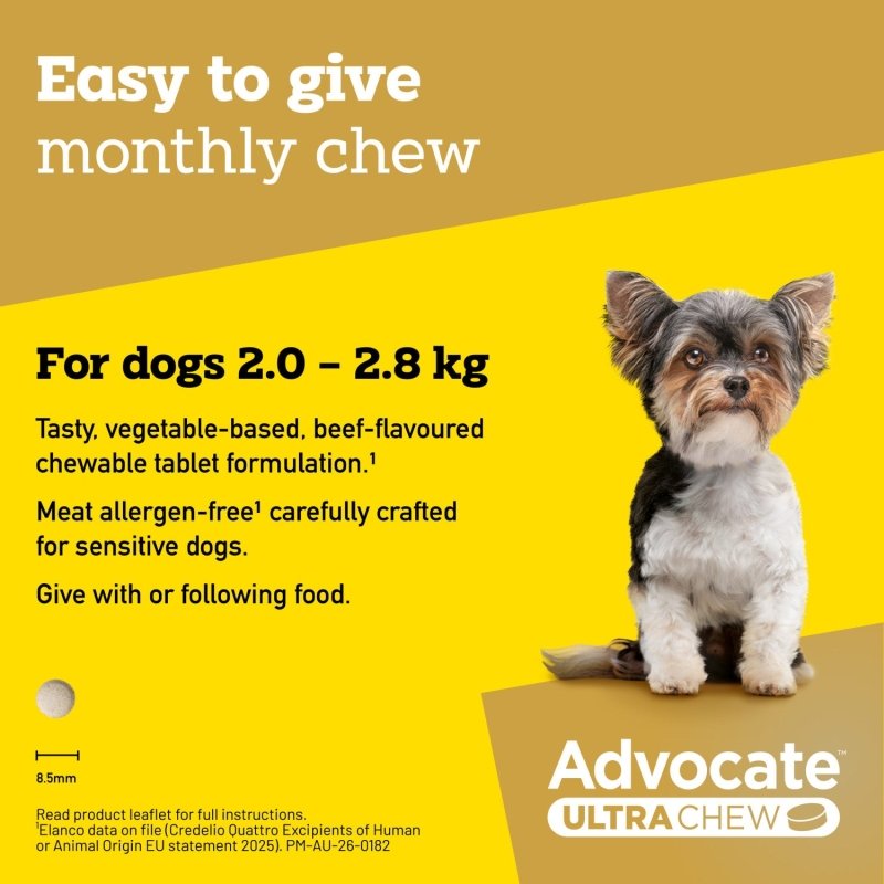 Advocate Ultra Chew 2kg - 2.8kg