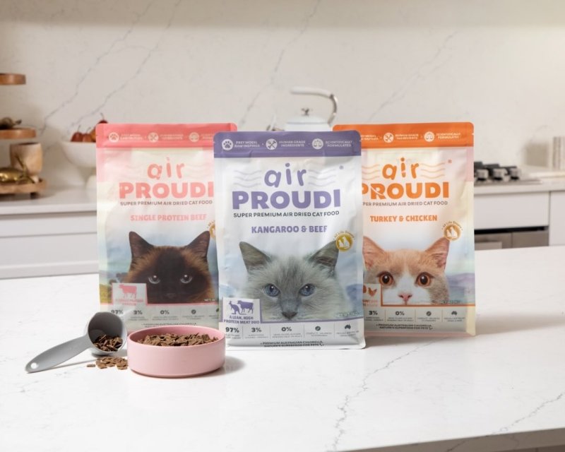Air Proudi Single Protein Beef Air Dried for Cats