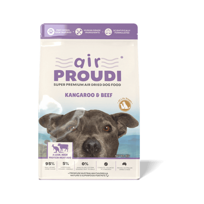Air Proudi Kangaroo & Beef Air Dried for Dogs - Just For Pets Australia