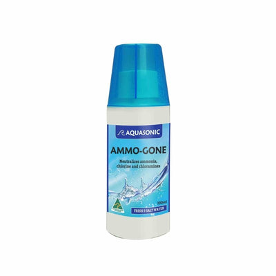 Ammo - gone (ex Chlormon) Water Conditioner 100ml (10cm) - Just For Pets Australia