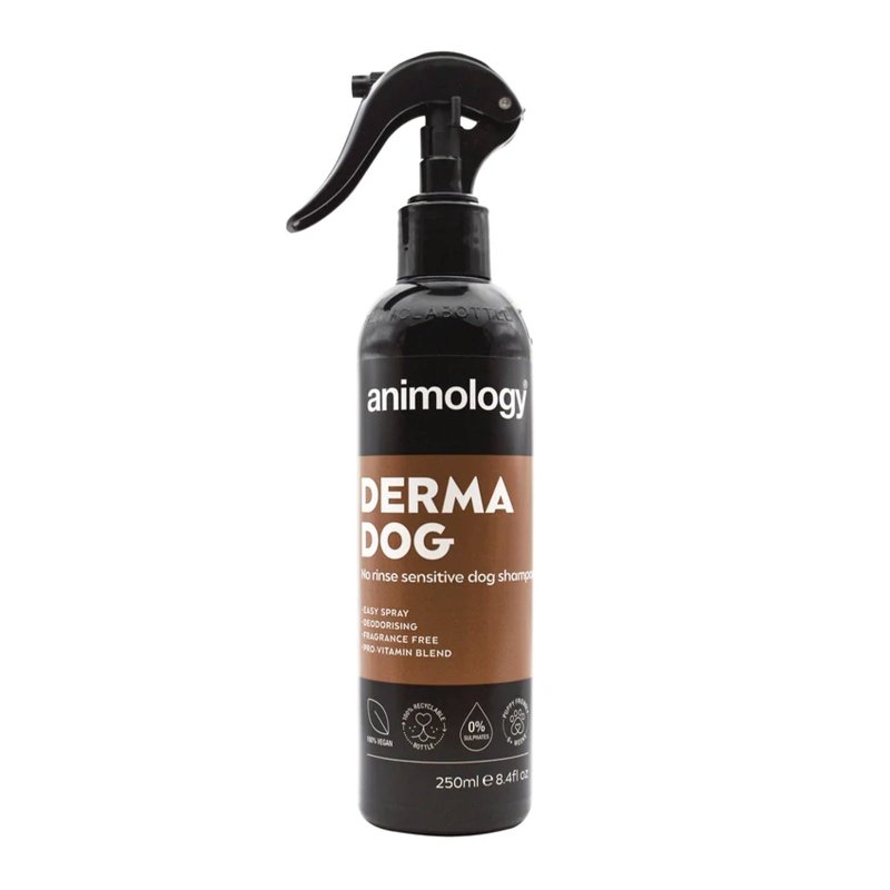 Animology Derma Dog No Rinse Shampoo Spray 250ml