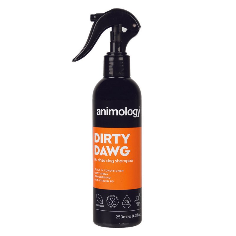 Animology Dirty Dawg No Rinse Shampoo Spray 250ml