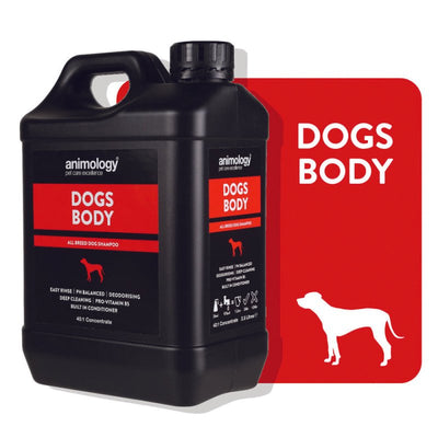 Animology Dogs Body Shampoo 2.5 Litre - Just For Pets Australia