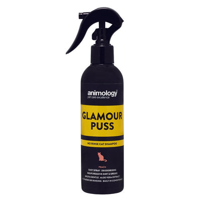Animology Glamour Puss No Rinse Cat Shampoo Peach 250ml - Just For Pets Australia