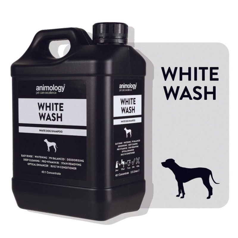 Animology White Wash Shampoo 2.5 Litre