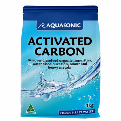 Aquasonic Activated Carbon 1kg (100cm) - Just For Pets Australia