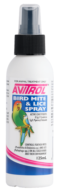 Avitrol Mite & Lice Spray - Just For Pets Australia