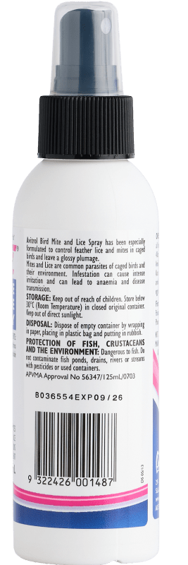 Avitrol Mite & Lice Spray