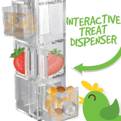 Bainbridge Bird Toy Foraging 4 Stack Drawers 20Cm - Just For Pets Australia