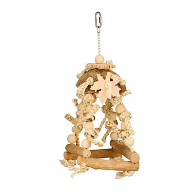 Bainbridge Bird Toy Naturals Java Coconut Swing - Just For Pets Australia