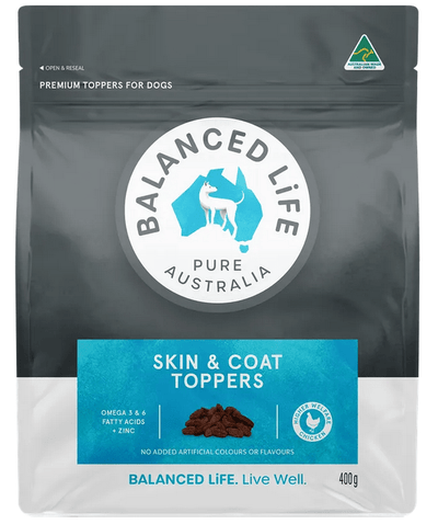 BALANCED LIFE Skin & Coat Topper 400g - Just For Pets Australia