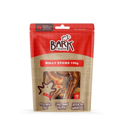 Bark and Beyond BULLY STICKS 150g - Just For Pets Australia
