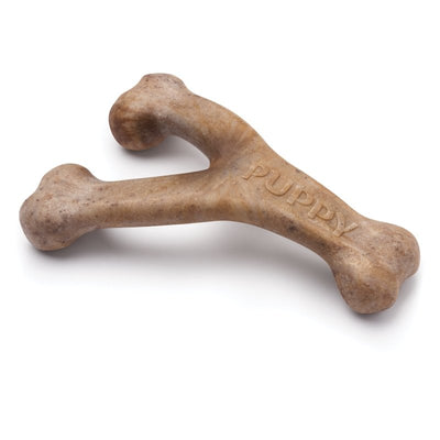Benebone Puppy Wishbone Bacon - Just For Pets Australia