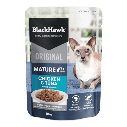 Black Hawk Original Cat Wet Food 85g x 12Pack Adult