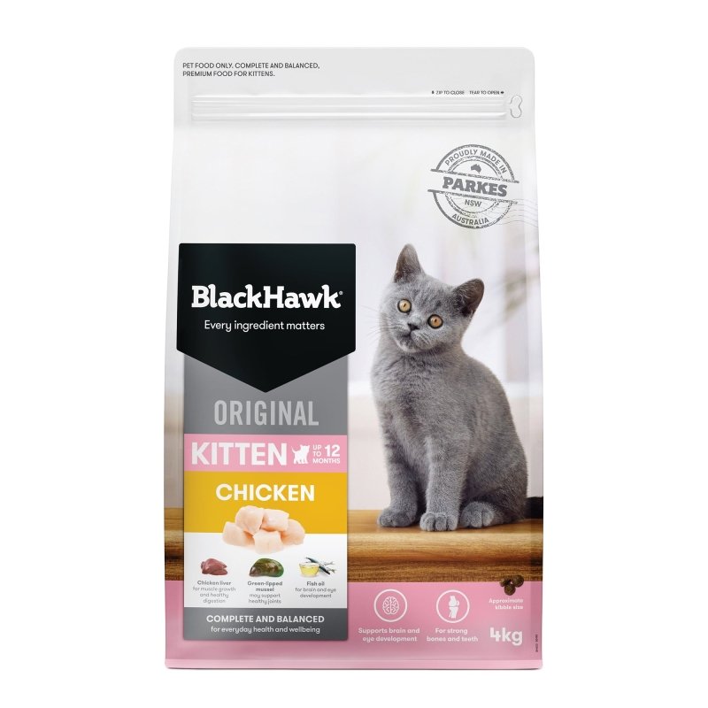 Black Hawk Original Kitten Dry Food