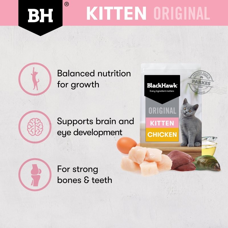 Black Hawk Original Kitten Dry Food