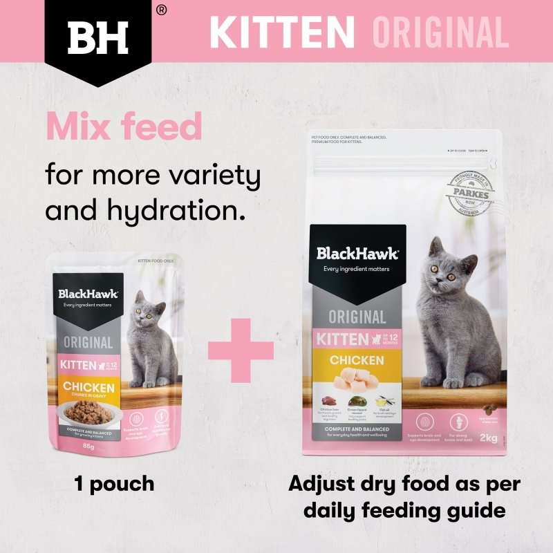 Black Hawk Original Kitten Dry Food