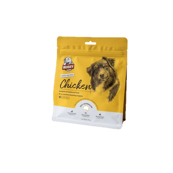 Bugsy's Air-Dried Complete Diet For Dogs Chicken