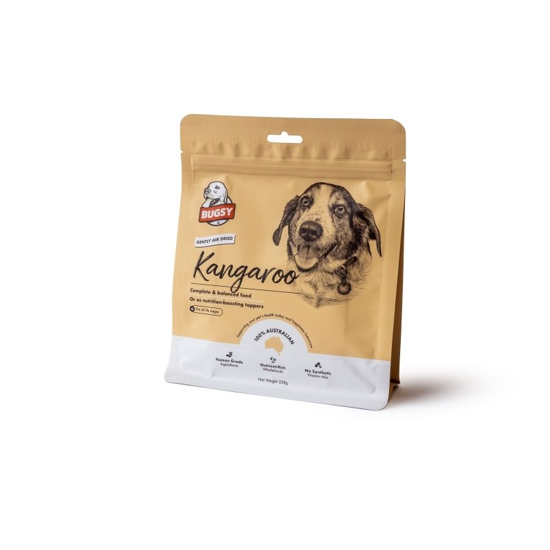 Bugsy's Air-Dried Complete Diet For Dogs Kangaroo