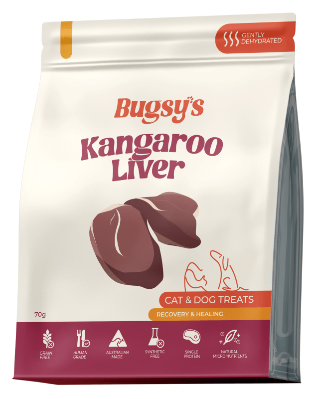 Bugsy's Kangaroo Liver 70G
