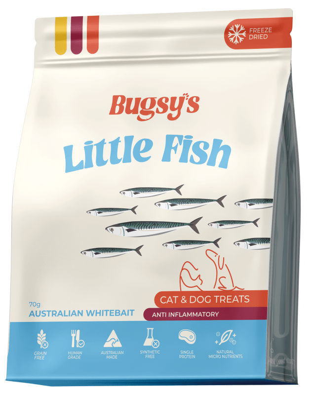 Bugsy's Little Fish 70G