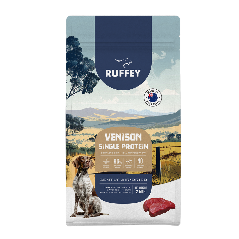 Ruffey Venison Air Dried Dog Food