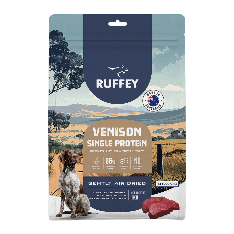 Ruffey Venison Air Dried Dog Food